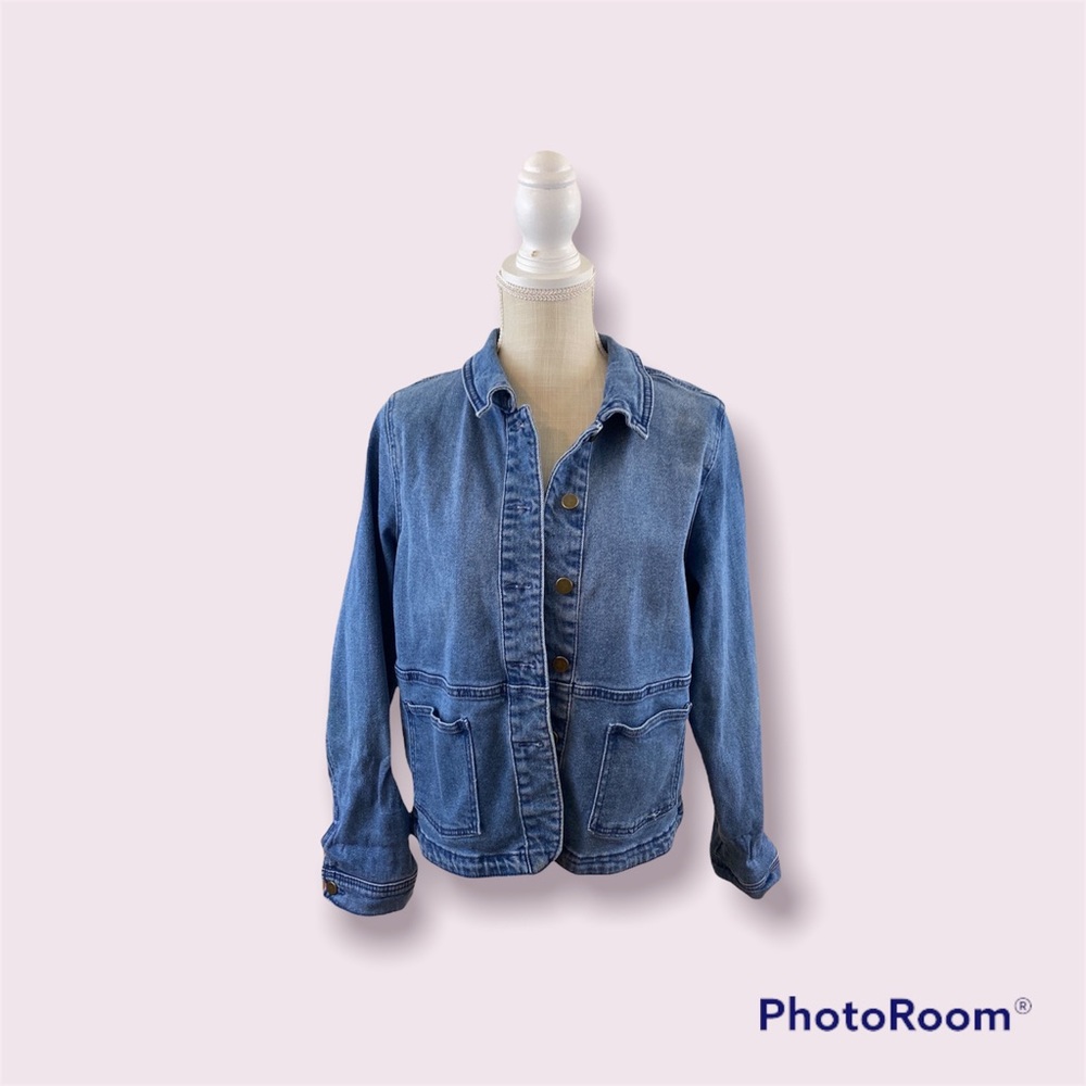 Universal Thread Denim Shirt Jacket - image 1
